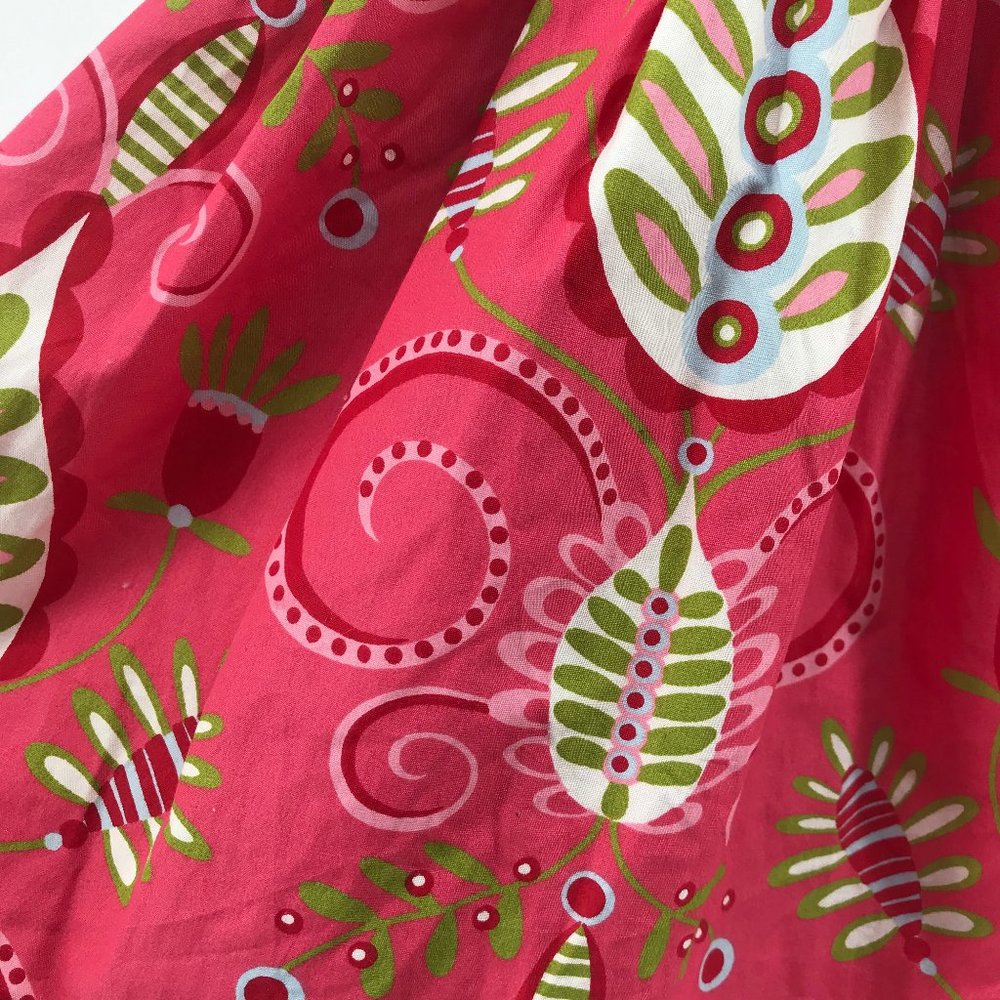 ❌SOLD❌JELLY the PUG 🌺Paisley Sassy Ruffled Dress - Picture 8 of 10